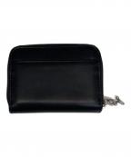 CTHYシティ）の古着「LUXURY MATERIAL HERITAGE WALLET／ラグジュアリー・マテリアル・ヘリテージ・ウォレット」｜ブラック