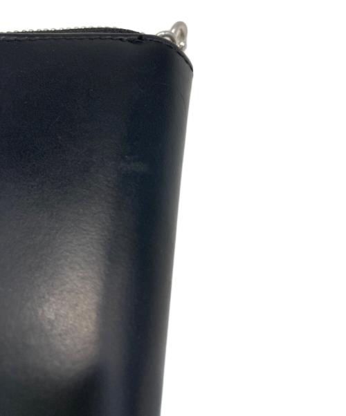 CTHY（シティ）CTHY (シティ) LUXURY MATERIAL HERITAGE WALLET／ラグジュアリー・マテリアル・ヘリテージ・ウォレット ブラックの古着・服飾アイテム