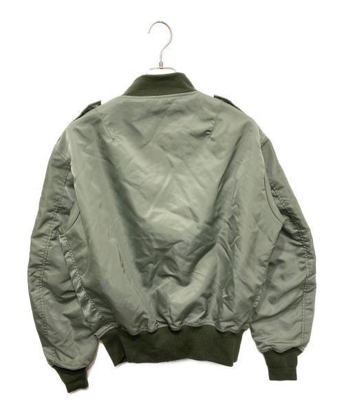 HOUSTON（ヒューストン）HOUSTON (ヒューストン) L-2B フライトジャケット カーキ サイズ:XLの古着・服飾アイテム