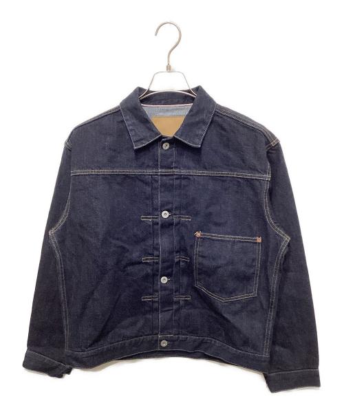 HOUSTON（ヒューストン）HOUSTON (ヒューストン) WW2 セルビッジデニムトラッカージャケット インディゴ サイズ:38の古着・服飾アイテム