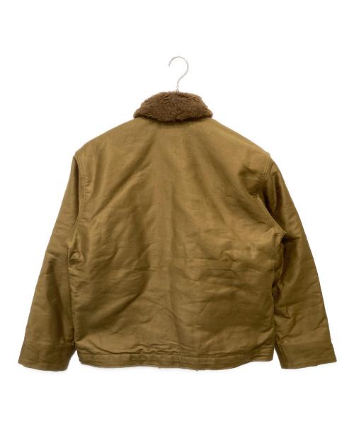 waiper（ワイパー）waiper (ワイパー) アルパカライナー N-1 デッキジャケット ブラウン サイズ:46の古着・服飾アイテム