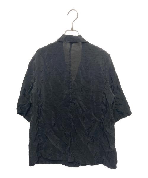 IENA（イエナ）IENA (イエナ) ウォッシャブル シアーショートスリーブジャケット ブラック サイズ:38の古着・服飾アイテム
