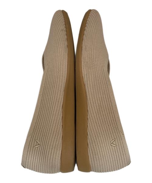 VIVAIA（ビバイア）VIVAIA (ビバイア) ニットパンプス ベージュ サイズ:35.5の古着・服飾アイテム