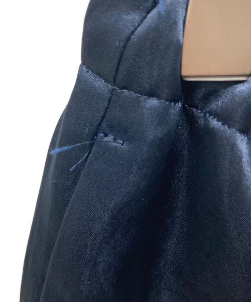 mizuiro-ind（ミズイロインド）mizuiro-ind (ミズイロインド) サテンカーゴパンツ ネイビー サイズ:FREEの古着・服飾アイテム