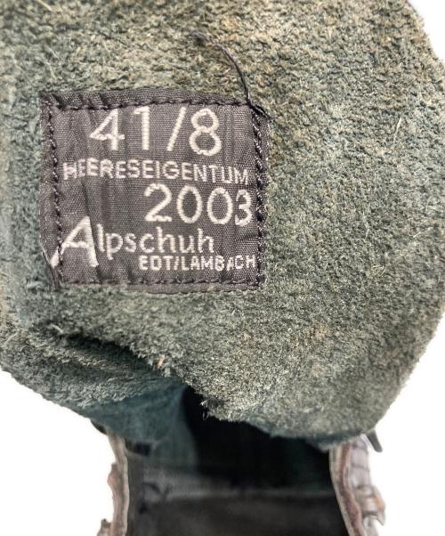 vintage miritary（ヴィンテージ ミリタリー）vintage miritary (ヴィンテージ ミリタリー) コンバットブーツ ブラック サイズ:41/8の古着・服飾アイテム