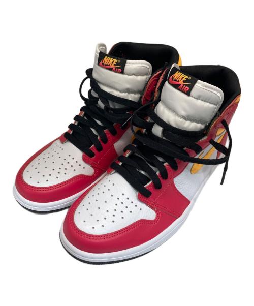 NIKE（ナイキ）NIKE (ナイキ) AIR JORDAN 1 RETRO HIGH OG／エアジョーダン 1 レトロ ハイ オージー ピンク×ホワイト サイズ:US9.5の古着・服飾アイテム