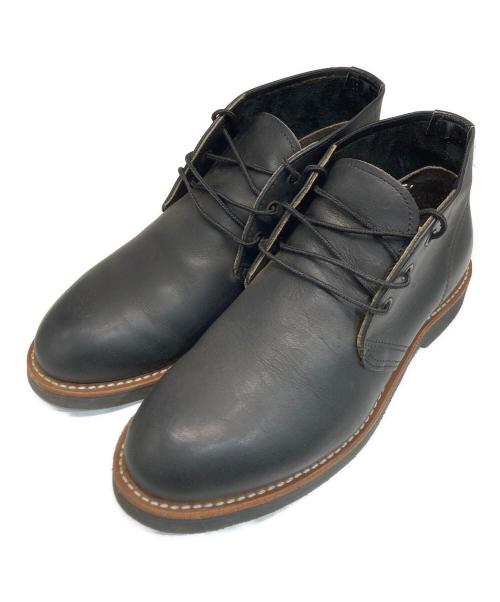 RED WING（レッドウィング）RED WING (レッドウィング) フォアマンチャッカブーツ ブラック サイズ:US8の古着・服飾アイテム