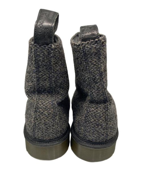 Dr.Martens（ドクターマーチン）Dr.Martens (ドクターマーチン) Harris Tweed (ハリスツイード) 8ホールツイードブーツ ブラウン サイズ:UK7の古着・服飾アイテム