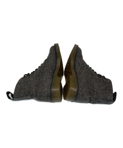 Dr.Martens（ドクターマーチン）Dr.Martens (ドクターマーチン) Harris Tweed (ハリスツイード) 8ホールツイードブーツ ブラウン サイズ:UK7の古着・服飾アイテム