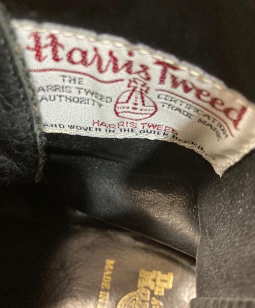 Dr.Martens（ドクターマーチン）Dr.Martens (ドクターマーチン) Harris Tweed (ハリスツイード) 8ホールツイードブーツ ブラウン サイズ:UK7の古着・服飾アイテム