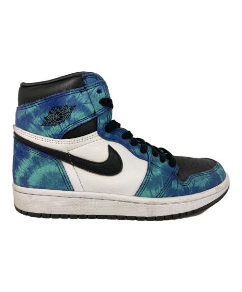 NIKE（ナイキ）NIKE (ナイキ) Women's Air Jordan 1 High OG / ウィメンズ エア ジョーダン ワン ハイ オージー ブルー×ホワイト サイズ:US7.5の古着・服飾アイテム