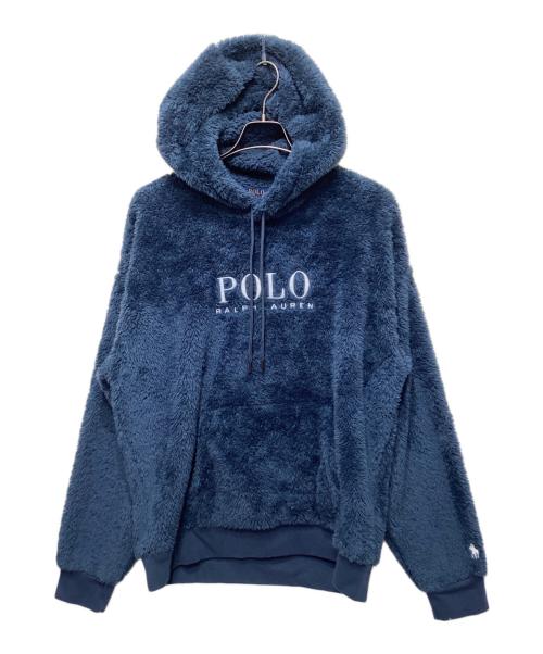 POLO RALPH LAUREN（ポロ・ラルフローレン）POLO RALPH LAUREN (ポロ・ラルフローレン) ボアパーカー ネイビー サイズ:Ⅼの古着・服飾アイテム