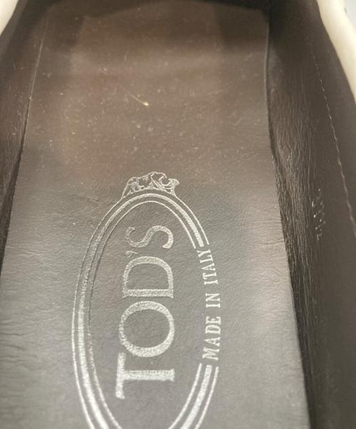 TOD'S（トッズ）TOD'S (トッズ) ドライビングシューズ ホワイト サイズ:37 1/2の古着・服飾アイテム