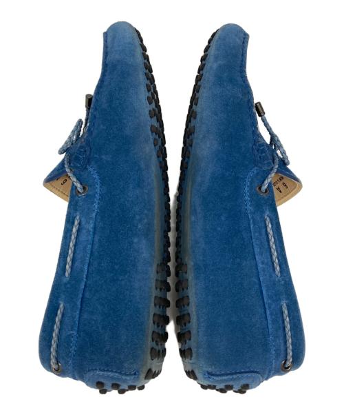 TOD'S（トッズ）TOD'S (トッズ) スエードドライビングシューズ ブルー サイズ:６Aの古着・服飾アイテム