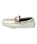 TOD'S (トッズ) ドライビングシューズ ホワイト サイズ:5　1/2：10000円