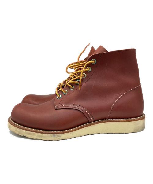 RED WING（レッドウィング）RED WING (レッドウィング) 6インチラウンドトゥーブーツ ブラウン サイズ:７2/1の古着・服飾アイテム