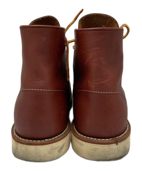 RED WING（レッドウィング）RED WING (レッドウィング) 6インチラウンドトゥーブーツ ブラウン サイズ:７2/1の古着・服飾アイテム