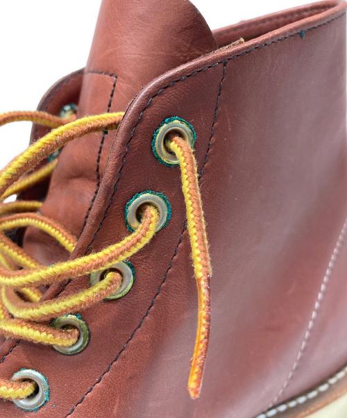 RED WING（レッドウィング）RED WING (レッドウィング) 6インチラウンドトゥーブーツ ブラウン サイズ:７2/1の古着・服飾アイテム