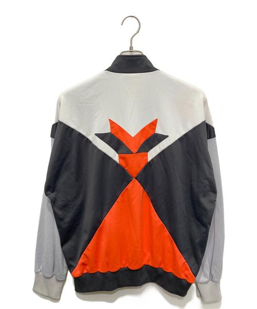 adidas（アディダス）adidas (アディダス) 80'sトラックジャケット グレー×オレンジ サイズ:D50の古着・服飾アイテム