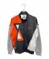 adidas（アディダス）の古着「80'sトラックジャケット」｜グレー×オレンジ