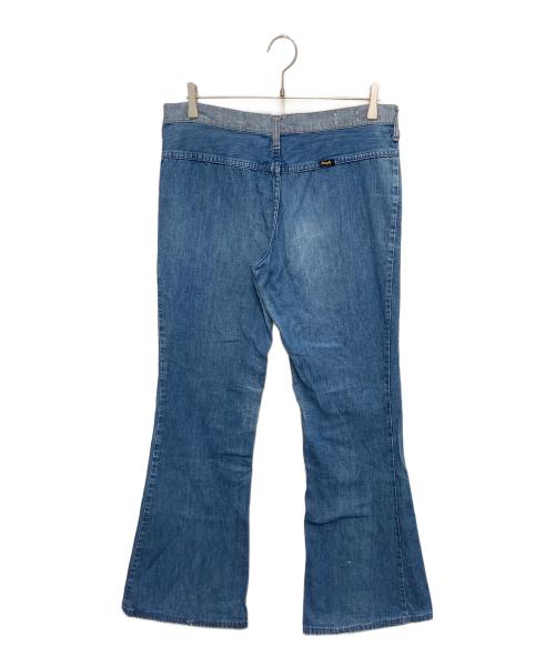 Wrangler（ラングラー）Wrangler (ラングラー) 60’s フロントポケットフレアデニムパンツ インディゴ サイズ:33×32の古着・服飾アイテム