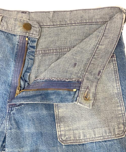 Wrangler（ラングラー）Wrangler (ラングラー) 60’s フロントポケットフレアデニムパンツ インディゴ サイズ:33×32の古着・服飾アイテム