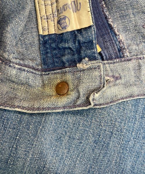 Wrangler（ラングラー）Wrangler (ラングラー) 60’s フロントポケットフレアデニムパンツ インディゴ サイズ:33×32の古着・服飾アイテム