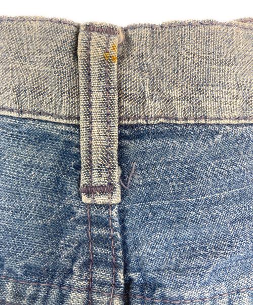 Wrangler（ラングラー）Wrangler (ラングラー) 60’s フロントポケットフレアデニムパンツ インディゴ サイズ:33×32の古着・服飾アイテム