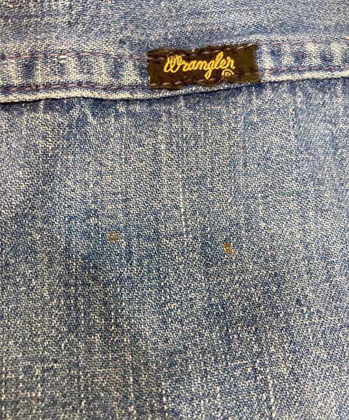 Wrangler（ラングラー）Wrangler (ラングラー) 60’s フロントポケットフレアデニムパンツ インディゴ サイズ:33×32の古着・服飾アイテム