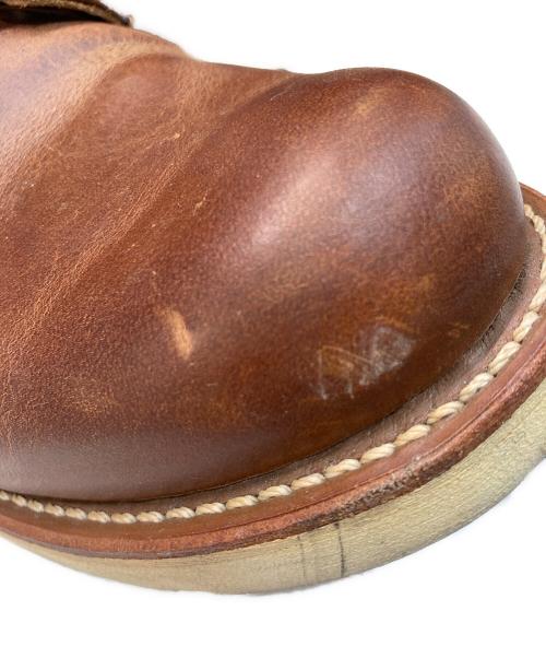 RED WING（レッドウィング）RED WING (レッドウィング) クラシックラウンドトゥ ワークブーツ ブラウン サイズ:US7 2/1の古着・服飾アイテム