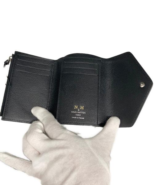 LOUIS VUITTON（ルイ ヴィトン）LOUIS VUITTON (ルイ ヴィトン) 3つ折り財布 ブラックの古着・服飾アイテム