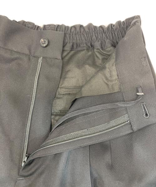 ssstein（シュタイン）ssstein (シュタイン) EASY LONG WIDE TROUSERS／イージーロングワイドトラウザーズ ブラック サイズ:Sの古着・服飾アイテム