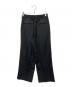 ssstein (シュタイン) EASY LONG WIDE TROUSERS／イージーロングワイドトラウザーズ ブラック サイズ:S：35000円