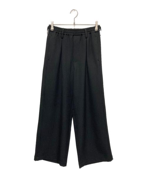 JOURNAL STANDARD（ジャーナルスタンダード）JOURNAL STANDARD (ジャーナルスタンダード) ツイードカットラインフローイージースラックス ブラック サイズ:Sの古着・服飾アイテム