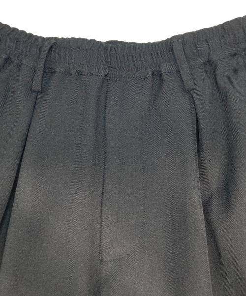 JOURNAL STANDARD（ジャーナルスタンダード）JOURNAL STANDARD (ジャーナルスタンダード) ツイードカットラインフローイージースラックス ブラック サイズ:Sの古着・服飾アイテム