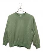 WMV VISVIMダブリューエムブイ ヴィズヴィム）の古着「AMPLUS SWEAT L/S」｜グリーン