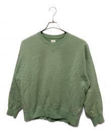WMV VISVIM（ダブリューエムブイ ヴィズヴィム）の古着「AMPLUS SWEAT L/S」｜グリーン