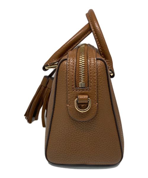 TORY BURCH（トリーバーチ）TORY BURCH (トリーバーチ) Thea ミニボストンバッグ ブラウンの古着・服飾アイテム