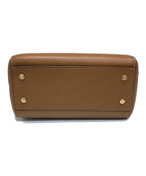 TORY BURCH（トリーバーチ）TORY BURCH (トリーバーチ) Thea ミニボストンバッグ ブラウンの古着・服飾アイテム