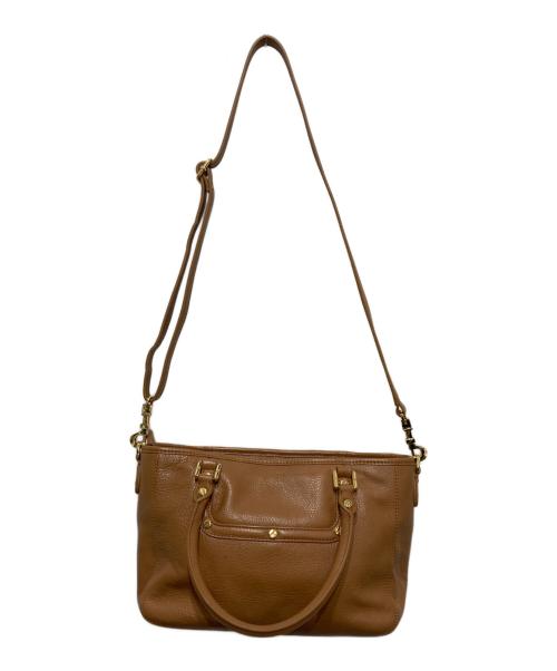 TORY BURCH（トリーバーチ）TORY BURCH (トリーバーチ) 2WAYショルダーバッグ ブラウンの古着・服飾アイテム