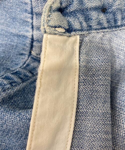 POLO RALPH LAUREN（ポロ・ラルフローレン）POLO RALPH LAUREN (ポロ・ラルフローレン) デニムワークシャツ インディゴ サイズ:Sの古着・服飾アイテム