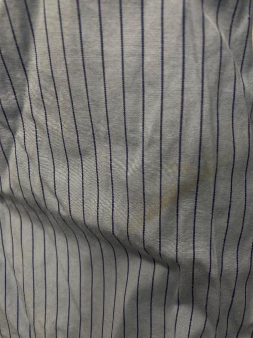 POLO RALPH LAUREN（ポロ・ラルフローレン）POLO RALPH LAUREN (ポロ・ラルフローレン) ポケットストライプシャツ ブルー サイズ:Sの古着・服飾アイテム