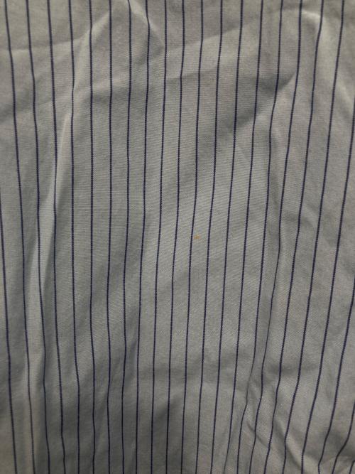 POLO RALPH LAUREN（ポロ・ラルフローレン）POLO RALPH LAUREN (ポロ・ラルフローレン) ポケットストライプシャツ ブルー サイズ:Sの古着・服飾アイテム