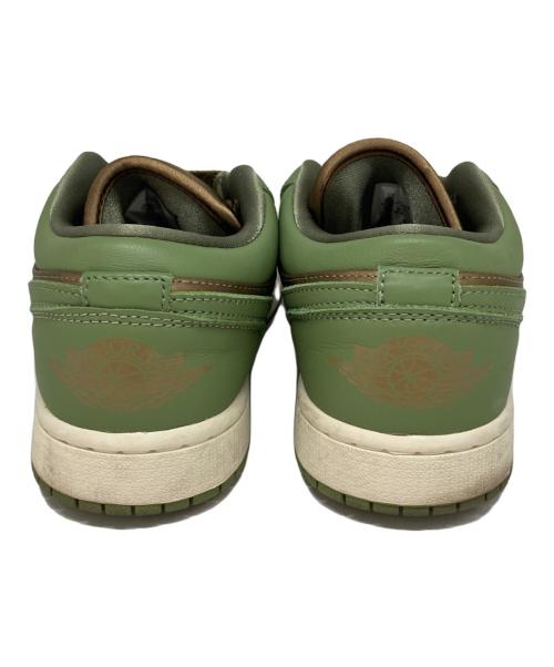 NIKE（ナイキ）NIKE (ナイキ) Wmns Air Jordan 1 Low SE グリーン サイズ:US9の古着・服飾アイテム