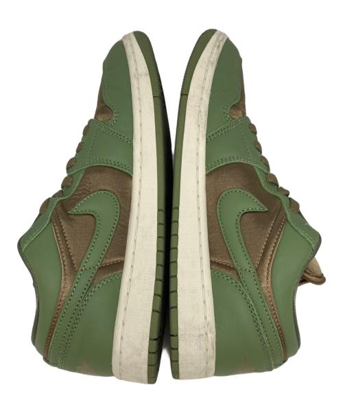 NIKE（ナイキ）NIKE (ナイキ) Wmns Air Jordan 1 Low SE グリーン サイズ:US9の古着・服飾アイテム