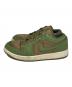 NIKE (ナイキ) Wmns Air Jordan 1 Low SE グリーン サイズ:US9：6000円