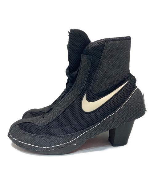 COMME des GARCONS（コムデギャルソン）COMME des GARCONS (コムデギャルソン) マチョマイハイトップヒール ブラック サイズ:24(箱に記載)の古着・服飾アイテム