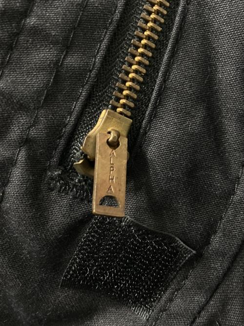 ALPHA（アルファ）ALPHA (アルファ) M65フィールドジャケット ブラック サイズ:XLの古着・服飾アイテム