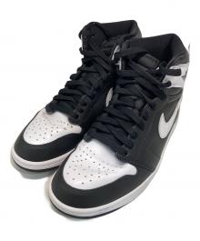 NIKE（ナイキ）の古着「エアジョーダン1 レトロ ハイ OG」｜ブラック×ホワイト