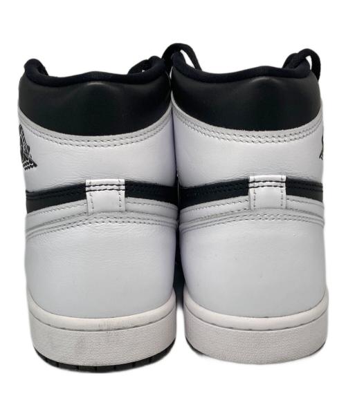 NIKE（ナイキ）NIKE (ナイキ) エアジョーダン1 レトロ ハイ OG ブラック×ホワイト サイズ:US9.5の古着・服飾アイテム